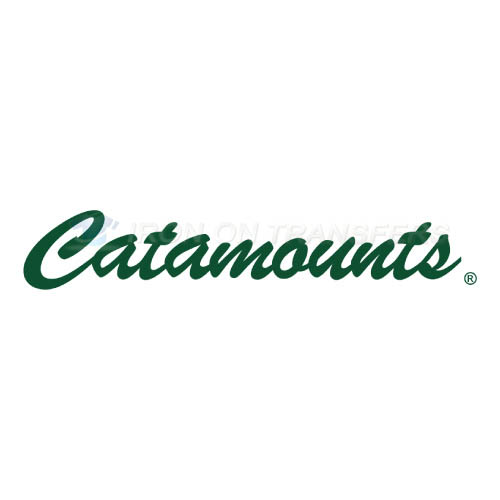 Vermont Catamounts Logo T-shirts Iron On Transfers N6807 - Click Image to Close